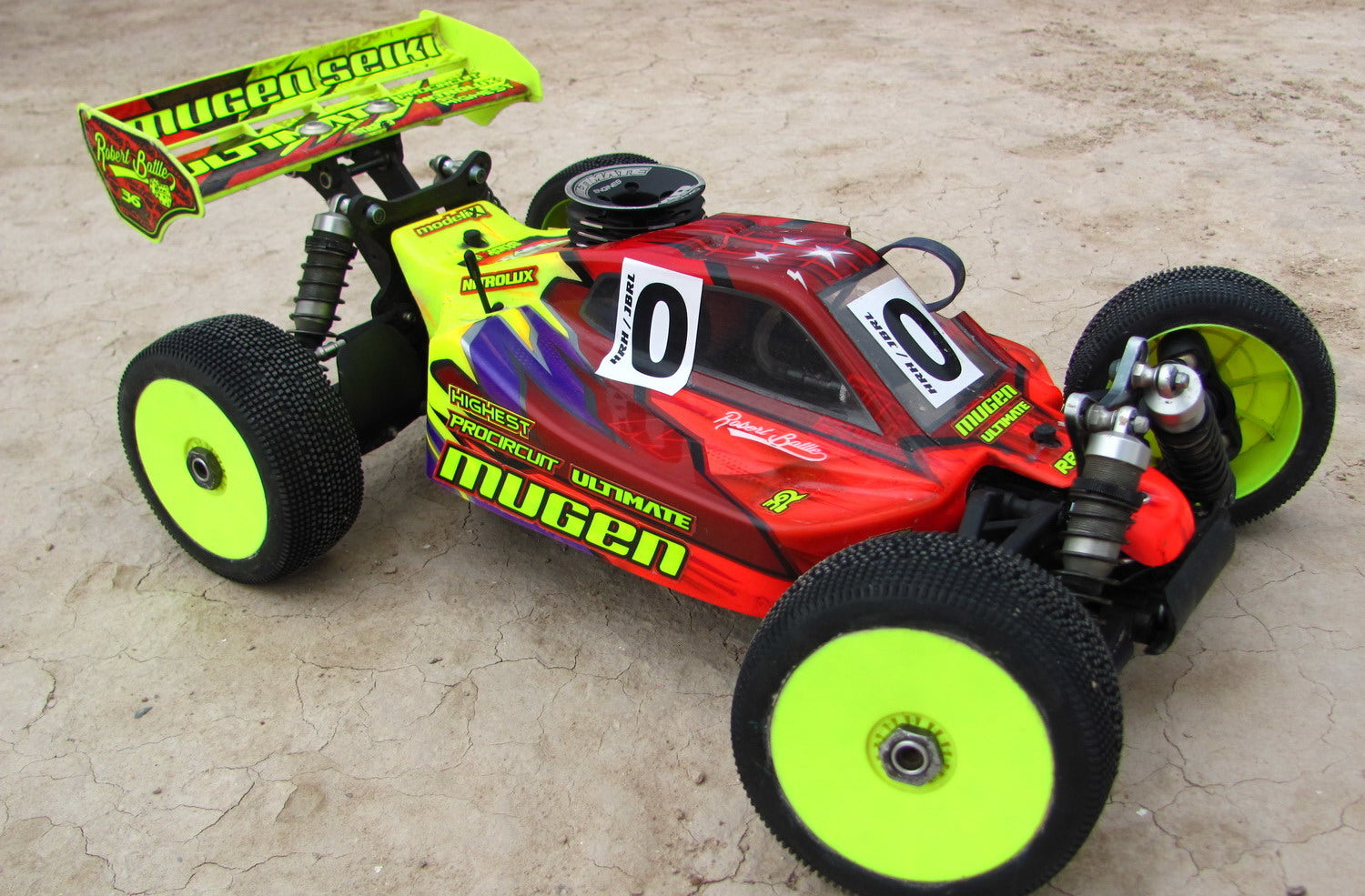 Mugen Seiki MBX7 Wing (Yellow)