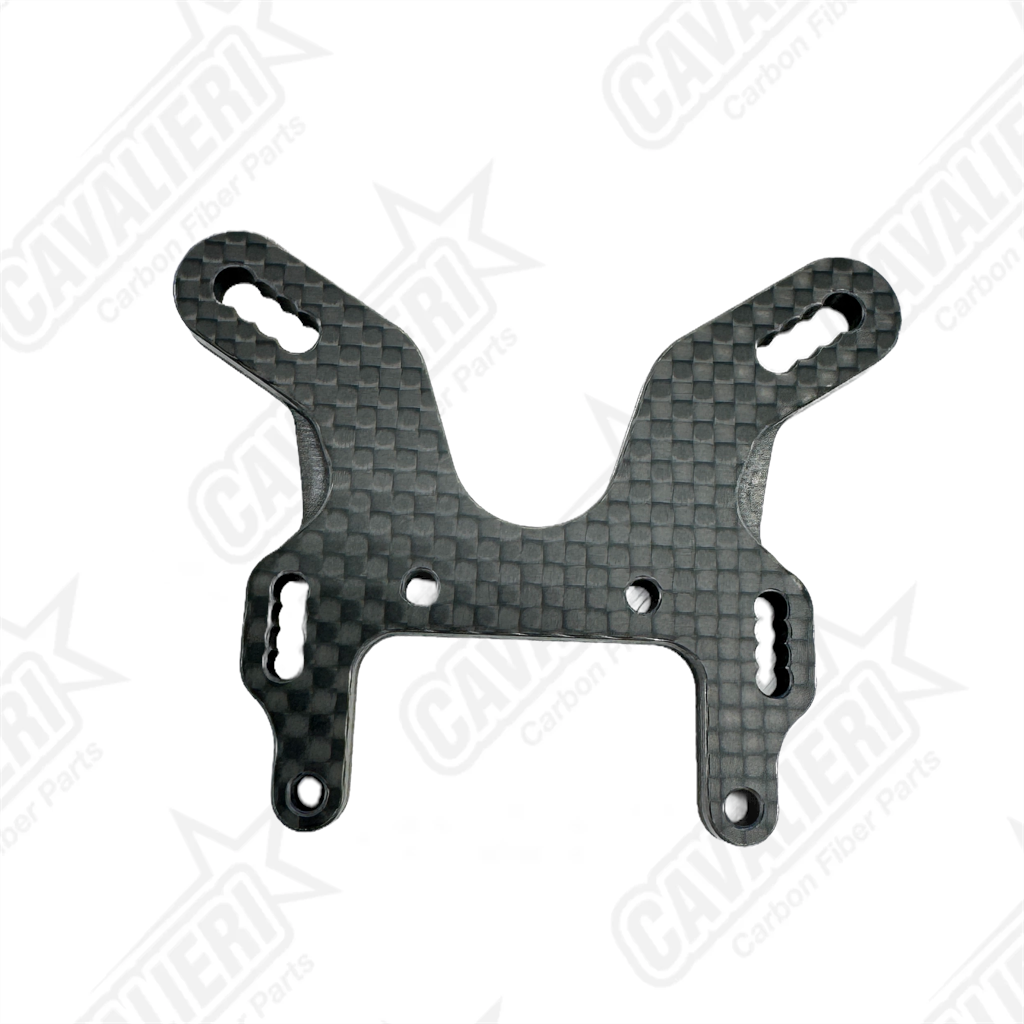 パーツ BARBEEBOOWY Tekno EB48 2.2 & NB48 2.2 Front Shock Tower Low – RC Carbon Cavalieri