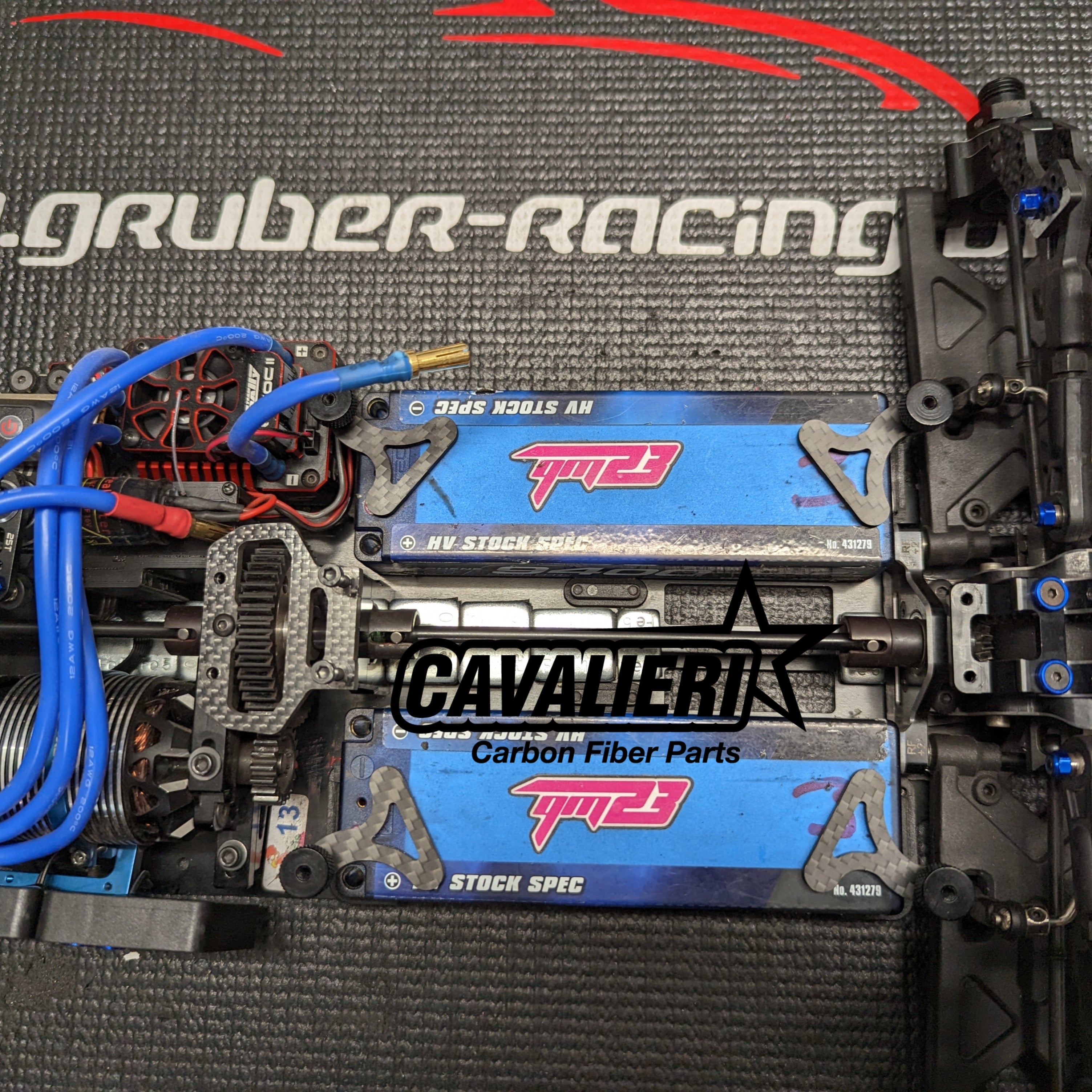 Hong Nor X3 GTS Lipo Mounting Kit