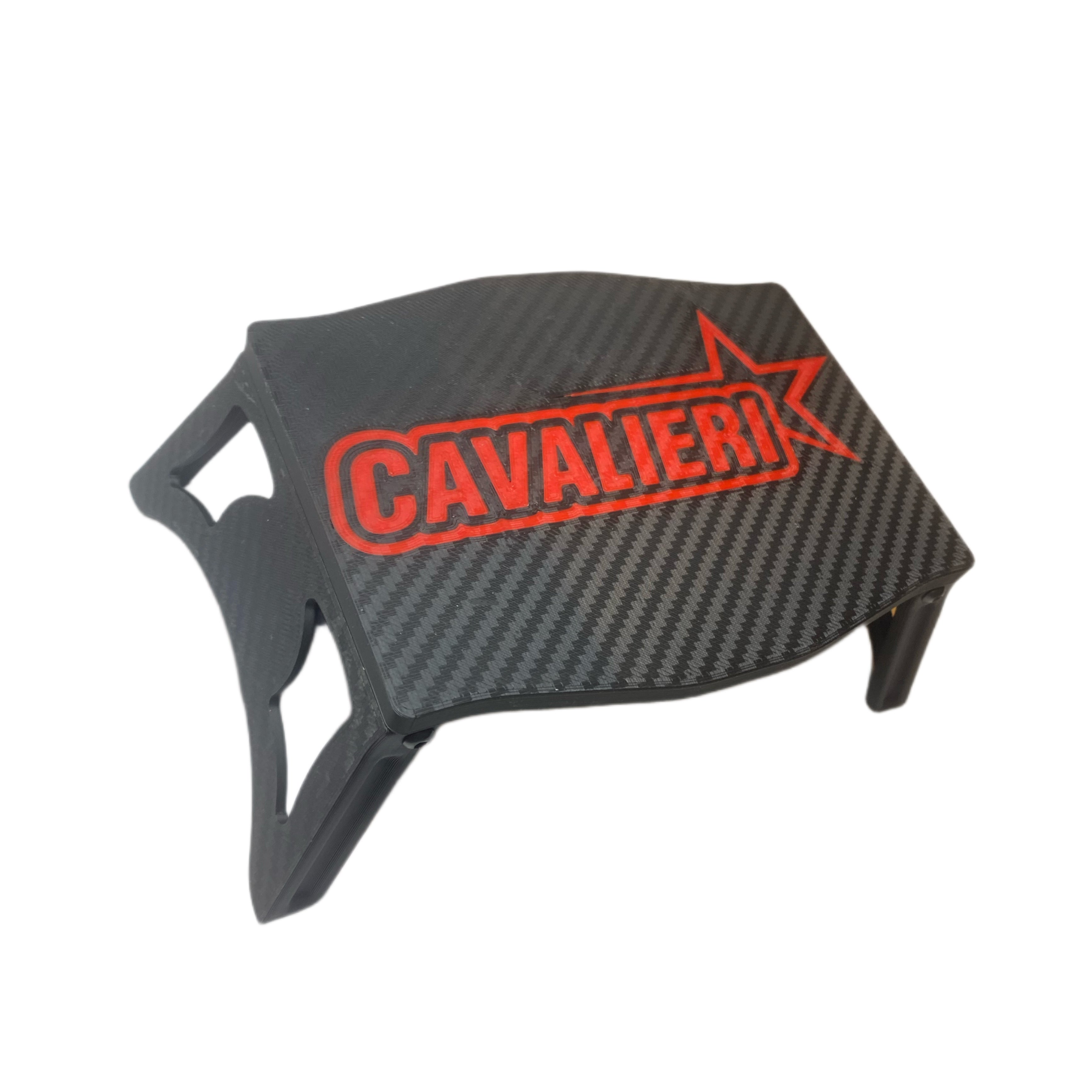 RC Carbon Cavalieri 3D-Printed Car Stand foldable