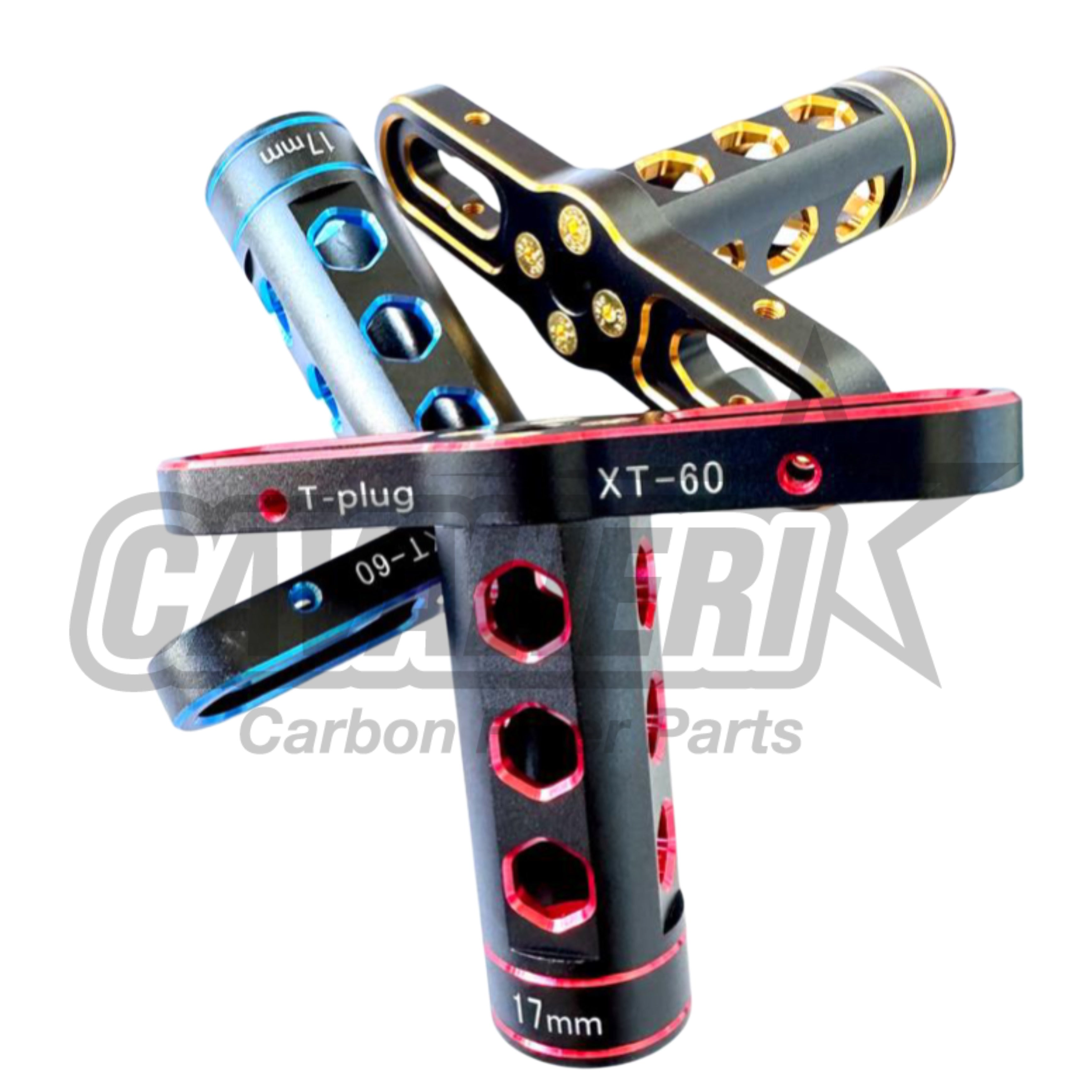 17mm Wrench- Red-Blue-Gold