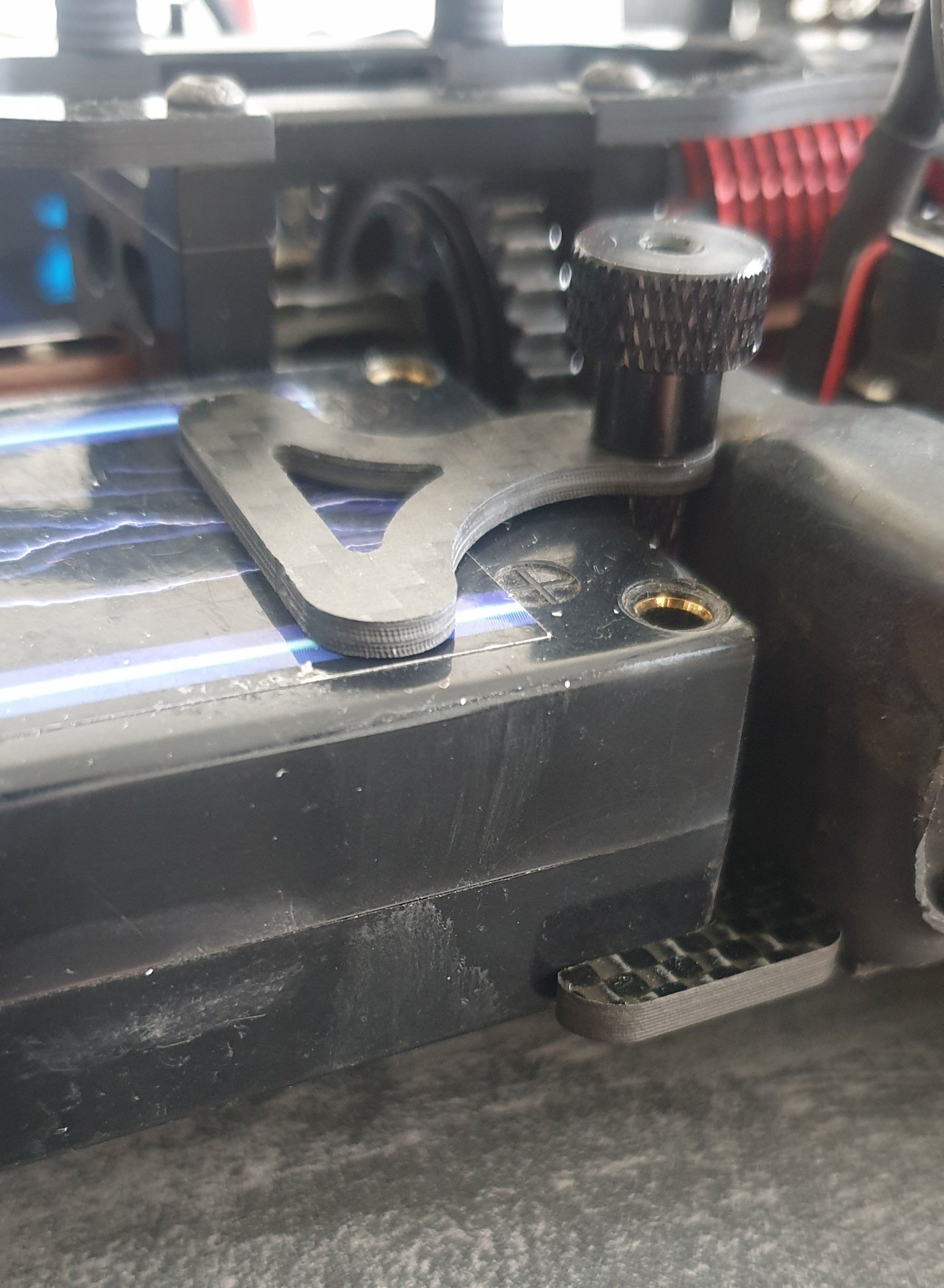 Serpent Cobra SRX8 GTE WC+LWB Lipo mount Kit 2S