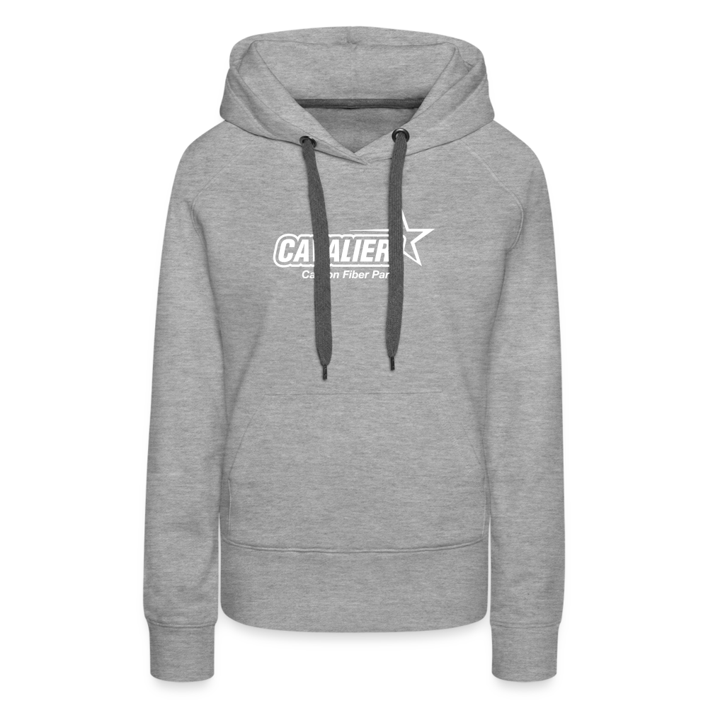 Women’s Premium Hoodie - Grau meliert
