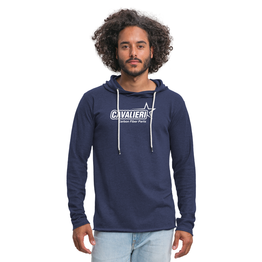 Light Unisex Sweatshirt Hoodie - Navy meliert