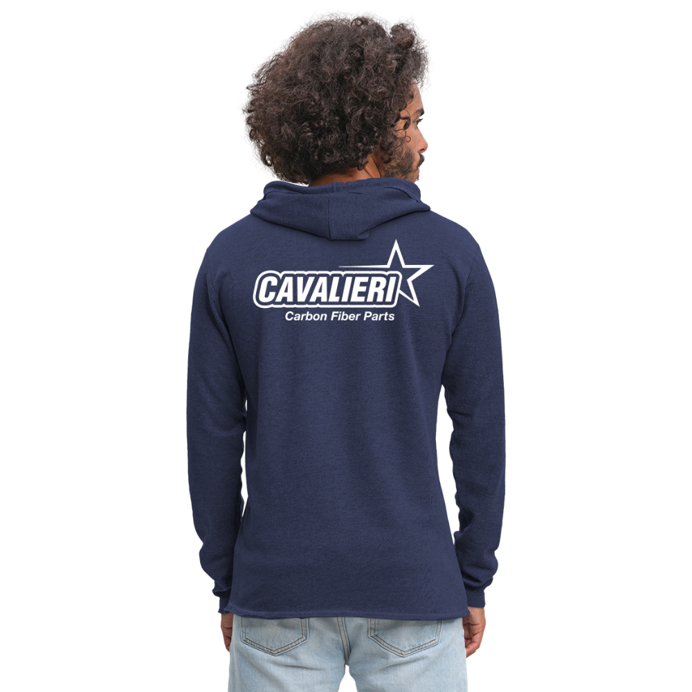 Light Unisex Sweatshirt Hoodie - Navy meliert