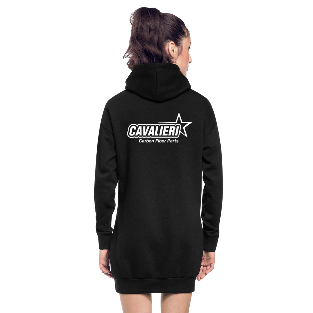 Hoodie Dress - Schwarz