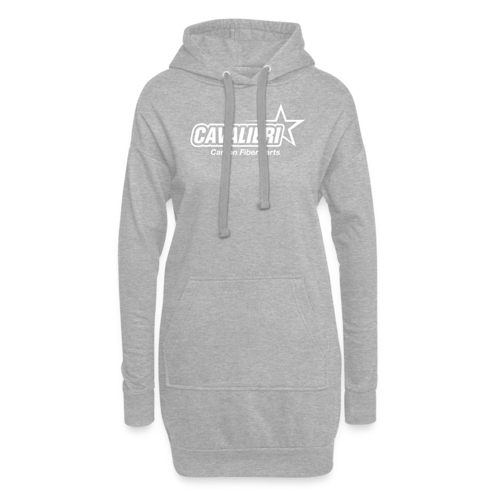 Hoodie Dress - Grau meliert