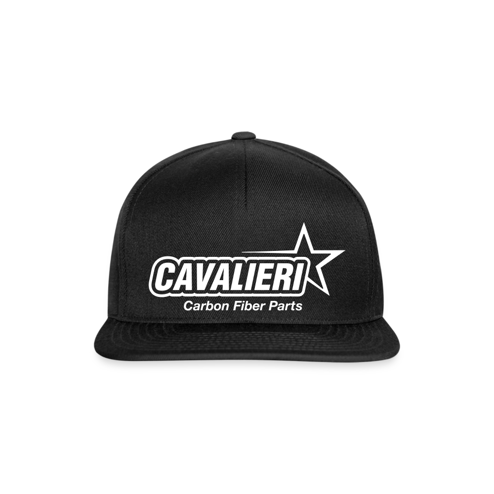 Snapback Cap - Schwarz/Schwarz