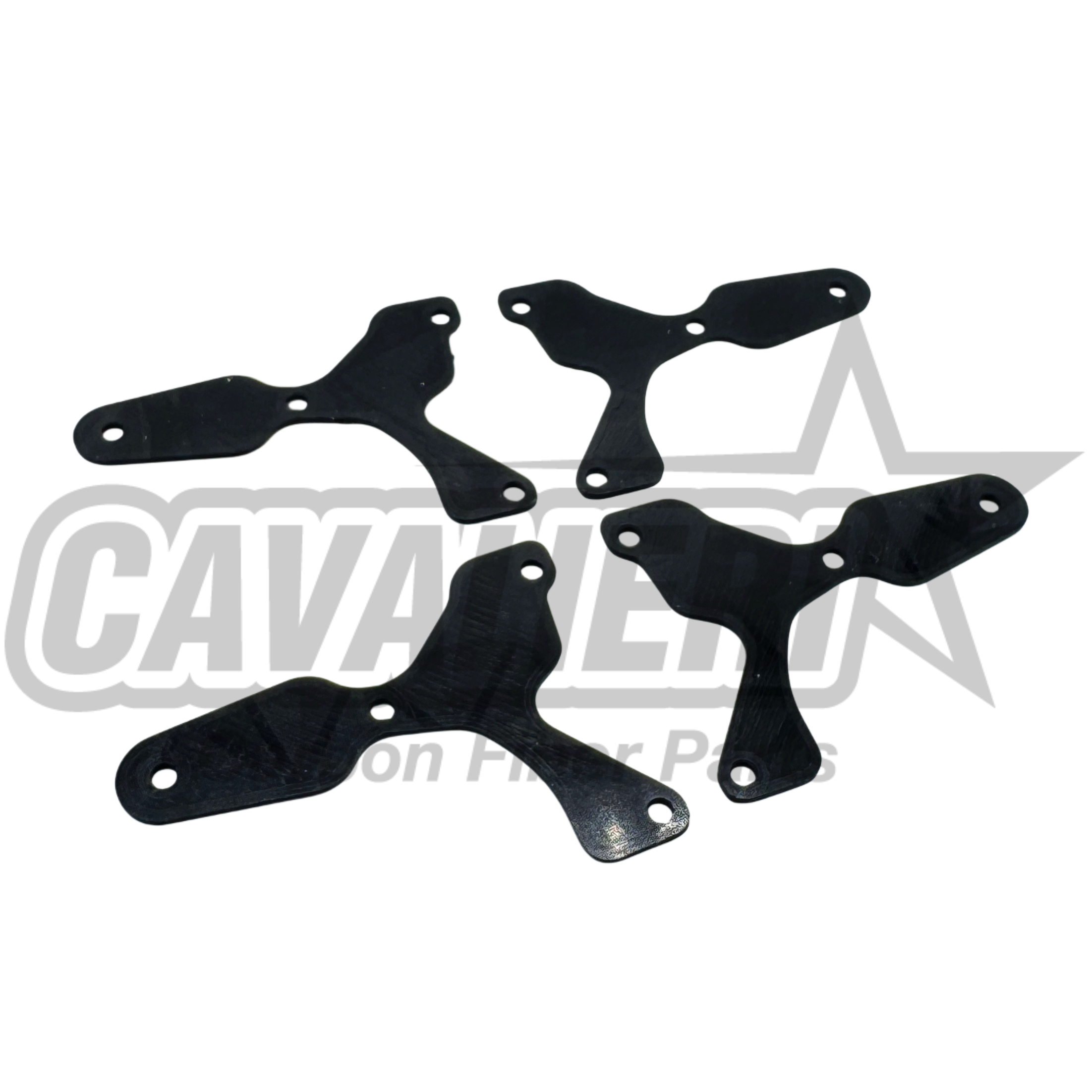 Team Associated RC 8B4 & 4.1 Arm Insert Kit Front 1,0mm 3D-Printed