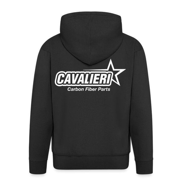 Men's Premium Hooded Jacket - black