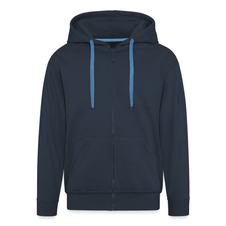 Men's Premium Hooded Jacket - navy