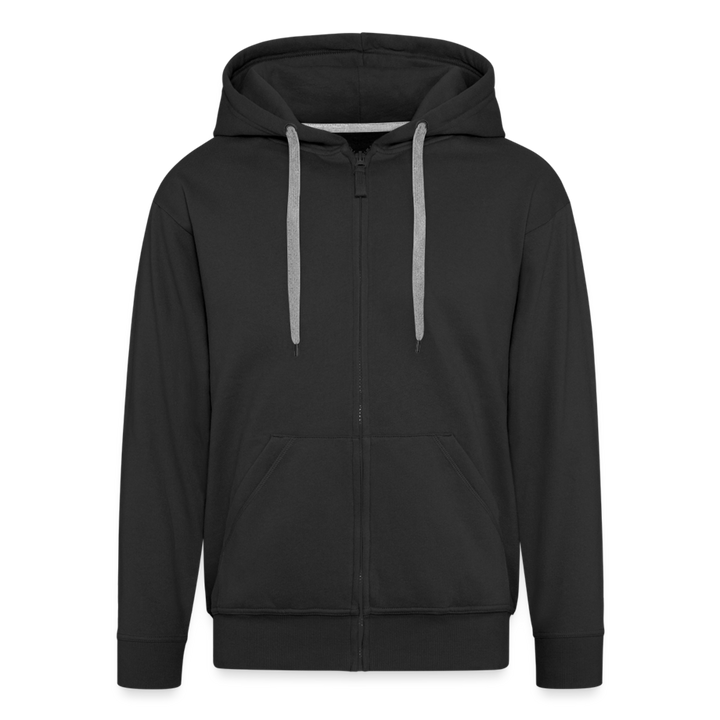 Men's Premium Hooded Jacket - black