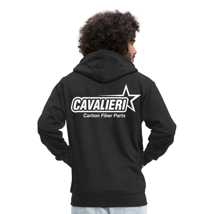 Men's Premium Hooded Jacket - black