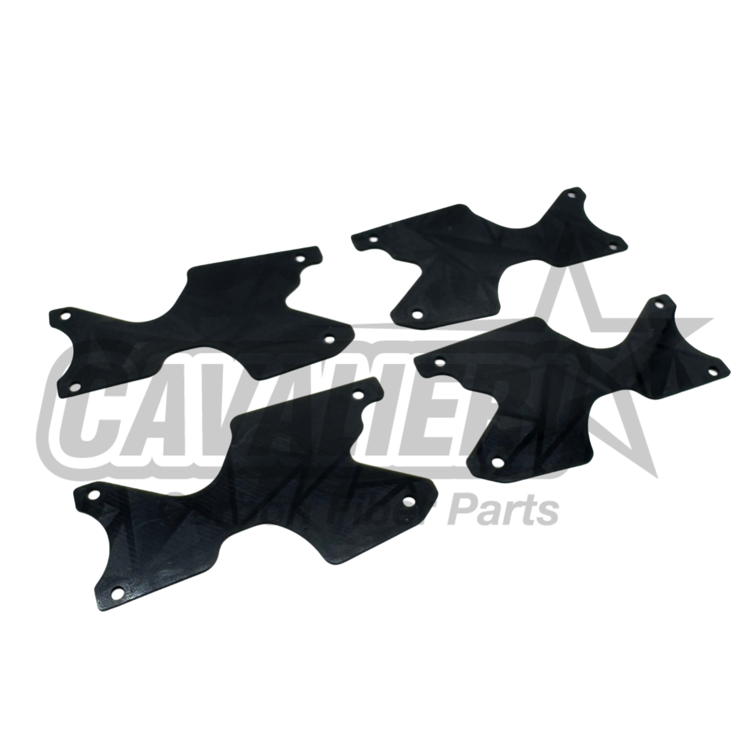 Team Associated RC 8B4.1 Arm Insert Kit Rear 1,0mm 3D-Printed