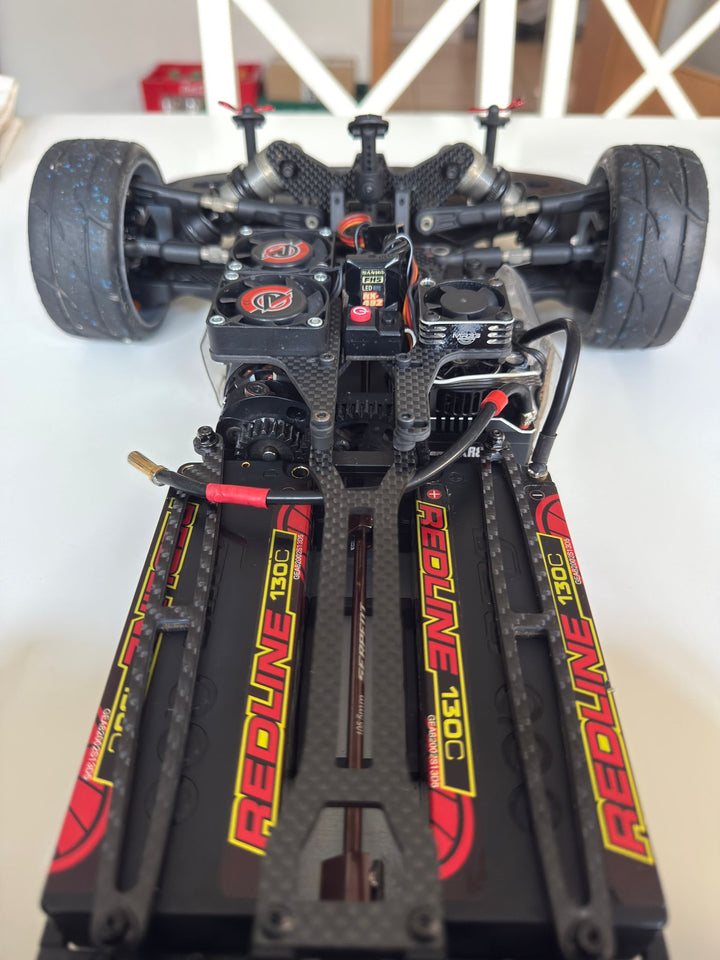 Serpent Cobra SRX8 GTE Single Fan 30mm Support Kit