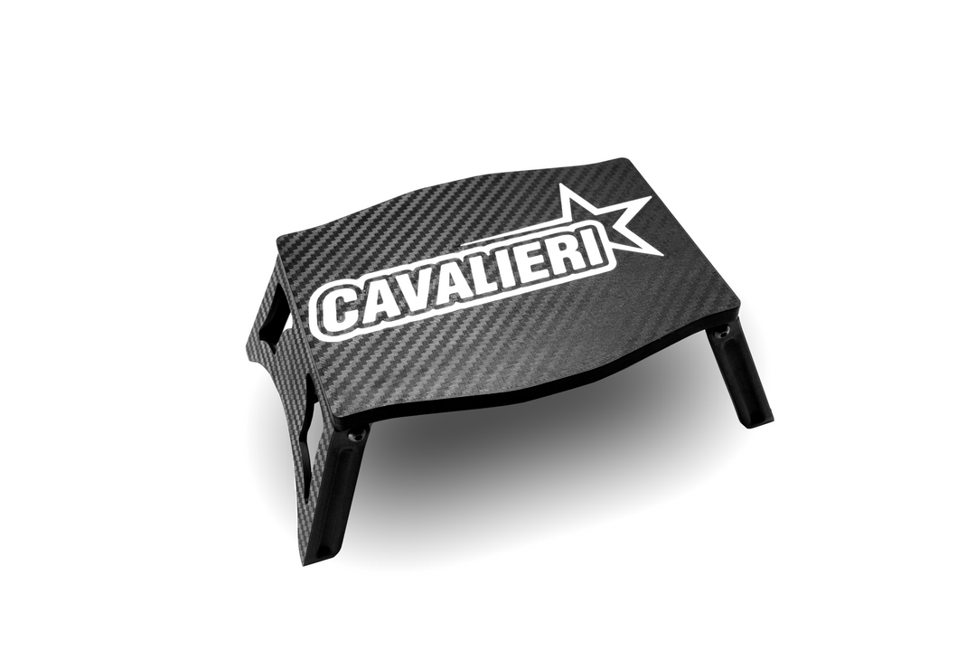 RC Carbon Cavalieri 3D-Printed Car Stand foldable old Version