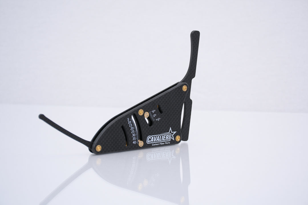 RC Carbon Cavalieri Setup-Tool height and fall gauge