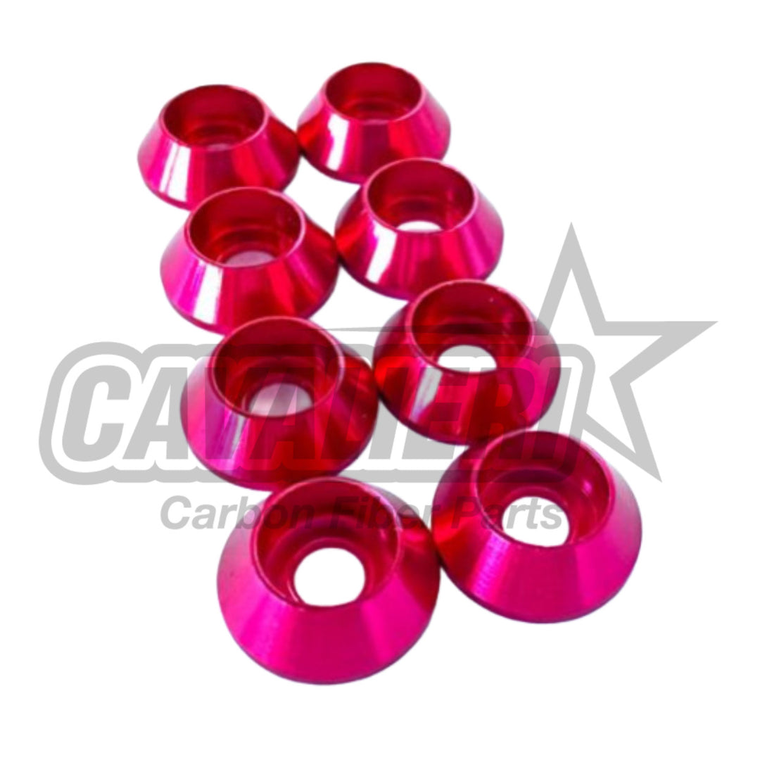 M3 Socket Head Screw Washer Kit 8 Pieces - Orange - Blue - Red - Black