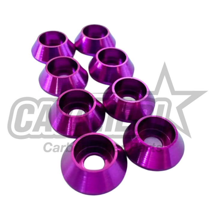 M3 Socket Head Screw Washer Kit 8 Pieces - Orange - Blue - Red - Black