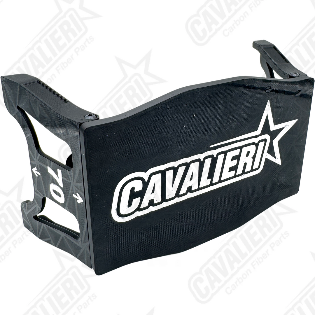 RC Carbon Cavalieri 3D-Printed Car Stand foldable V2