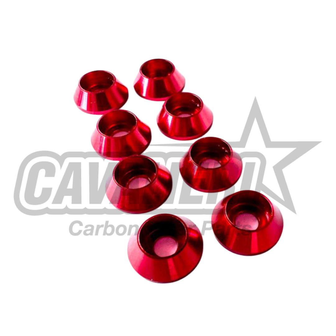 M3 Socket Head Screw Washer Kit 8 Pieces - Orange - Blue - Red - Black