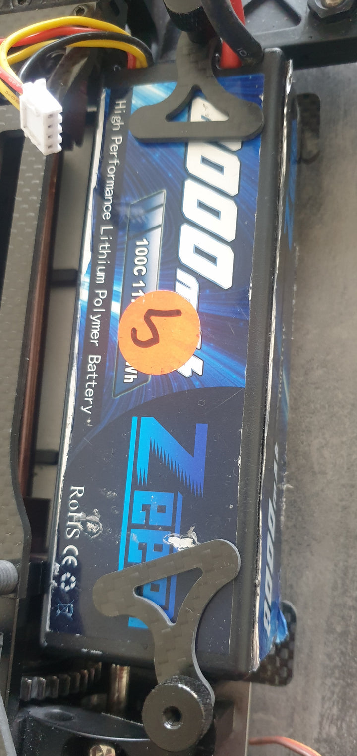 Serpent Cobra SRX8 GTE WC+LWB Lipo mount Kit 3S