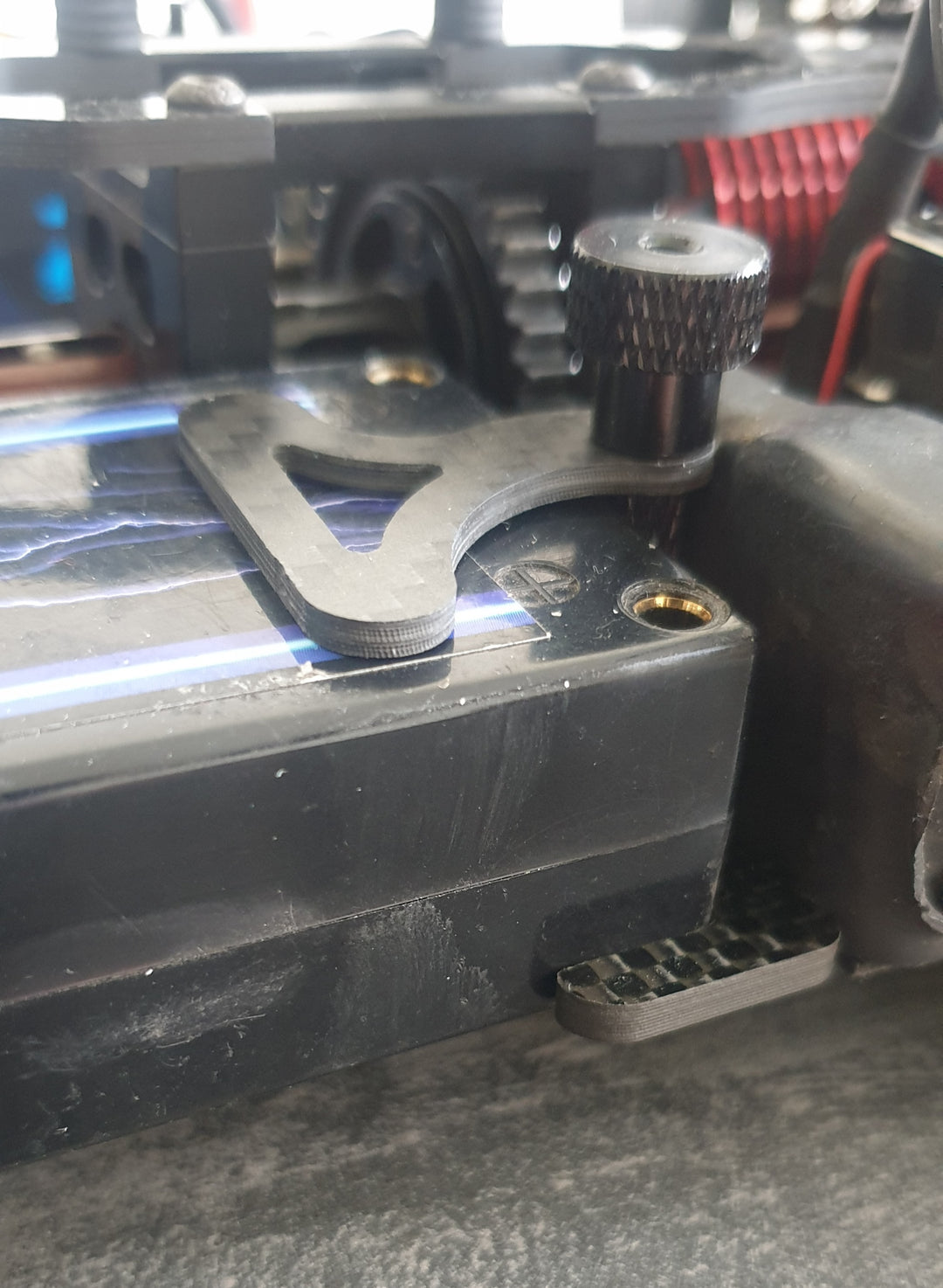 Serpent Cobra SRX8 GTE WC+LWB Lipo mount Kit 2S