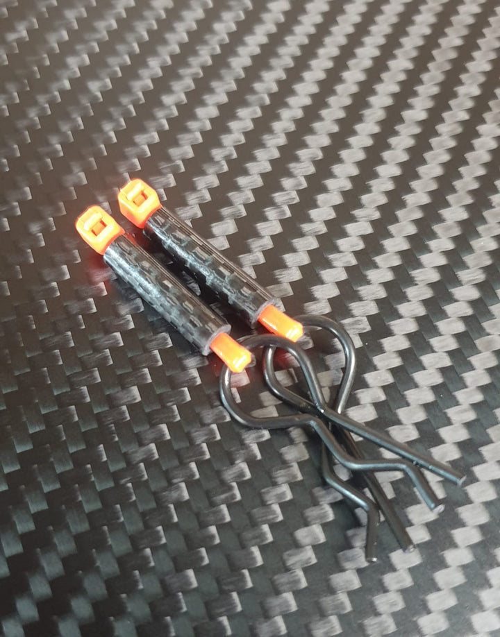 Carbon Body Splint Kit 4 Pieces