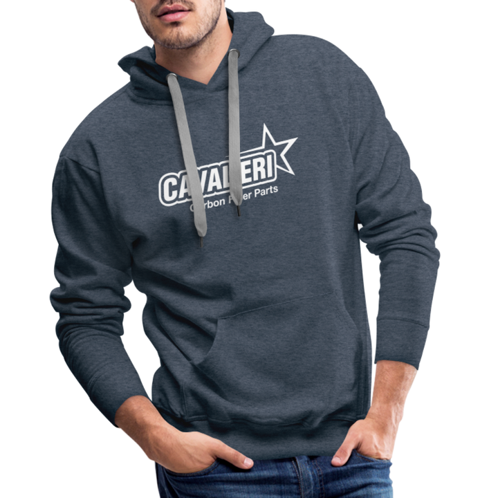 Men’s Premium Hoodie - Jeansblau