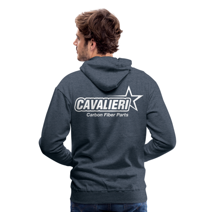Men’s Premium Hoodie - Jeansblau