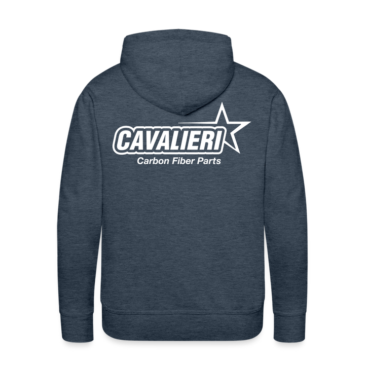 Men’s Premium Hoodie - Jeansblau