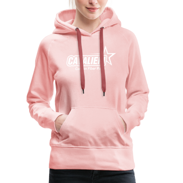 Women’s Premium Hoodie - Kristallrosa