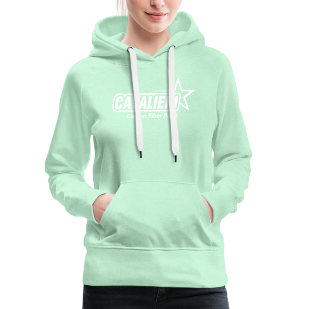 Women’s Premium Hoodie - helles Mintgrün