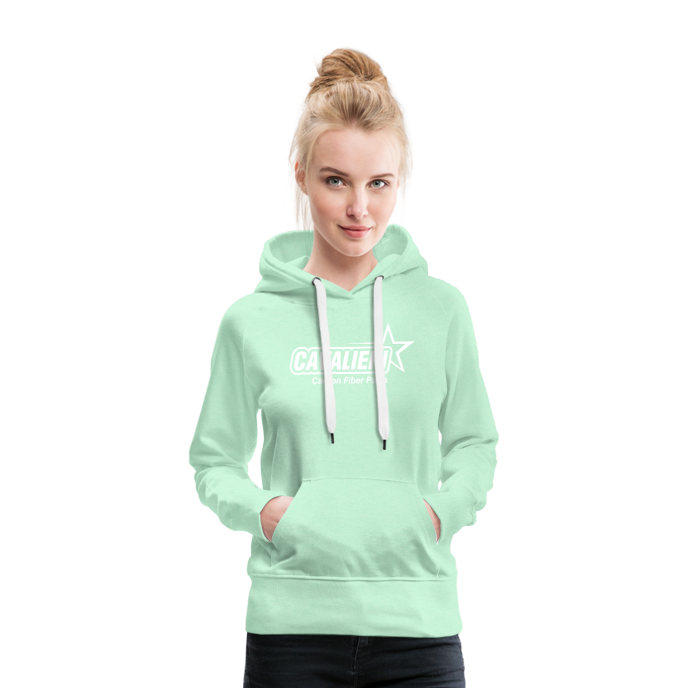 Women’s Premium Hoodie - helles Mintgrün