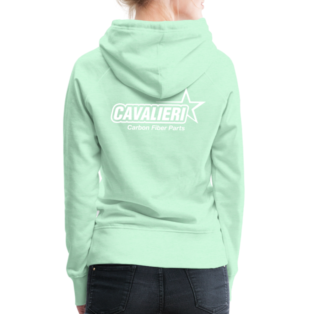 Women’s Premium Hoodie - helles Mintgrün