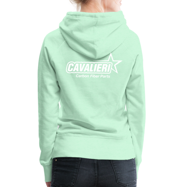 Women’s Premium Hoodie - helles Mintgrün