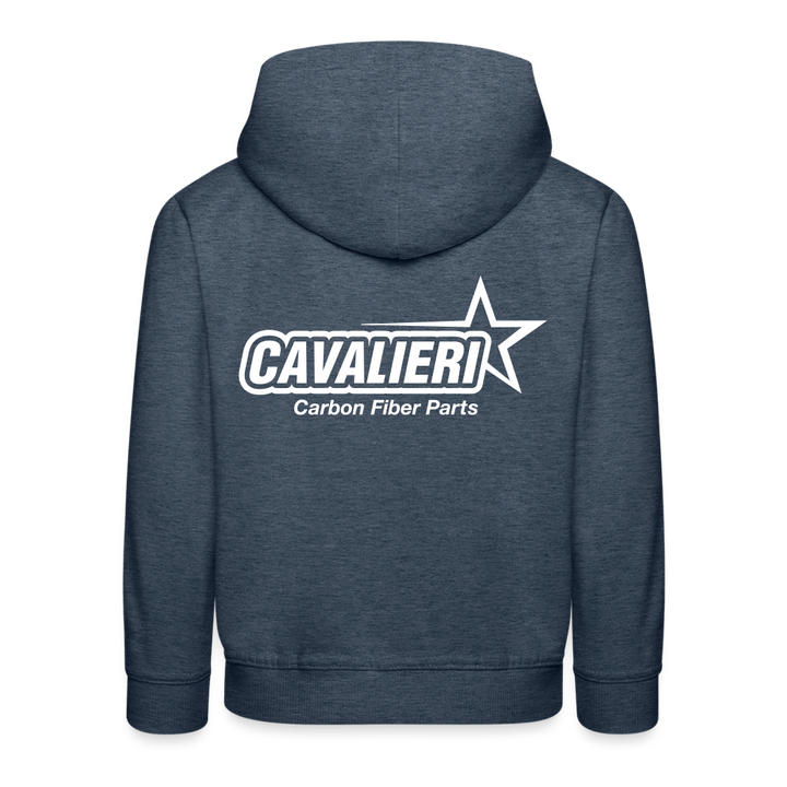 Kids' Premium Hoodie - Jeansblau