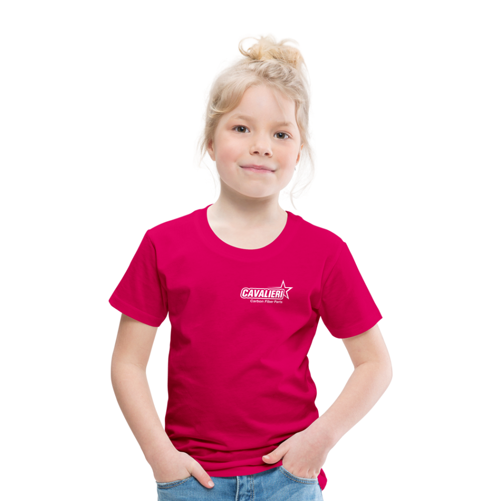 Kids' Premium T-Shirt - dunkles Pink