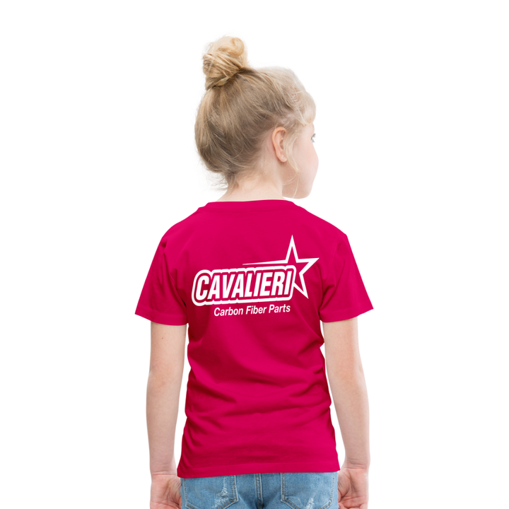 Kids' Premium T-Shirt - dunkles Pink