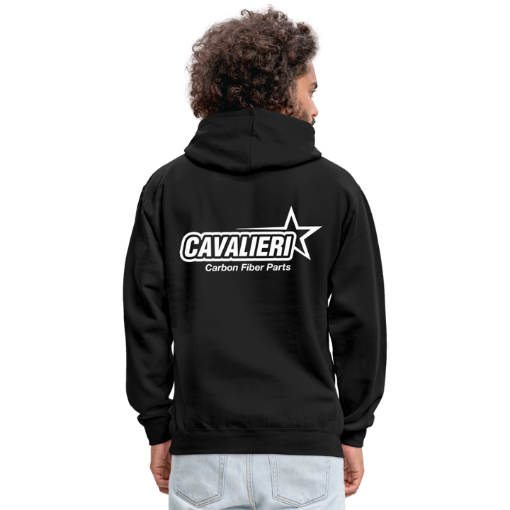 Contrast Colour Hoodie - Schwarz/Gold