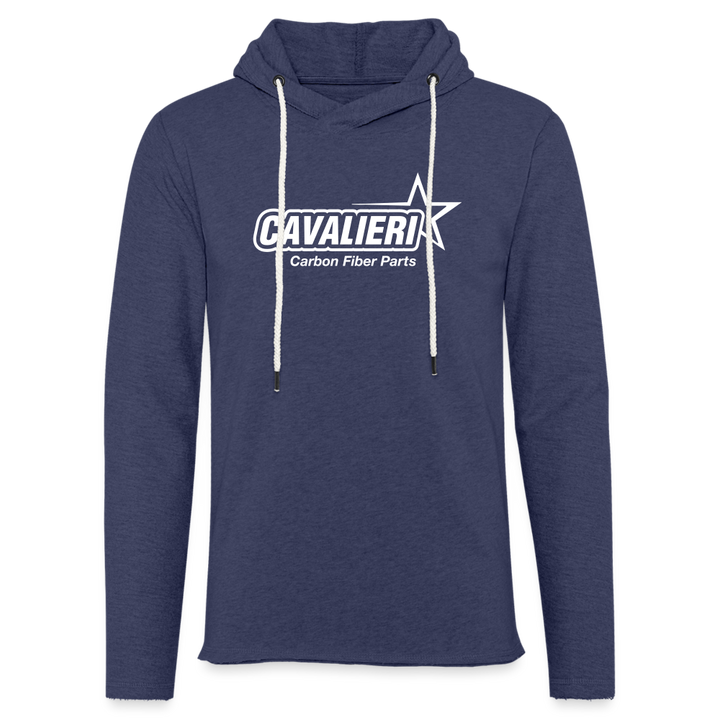 Light Unisex Sweatshirt Hoodie - Navy meliert