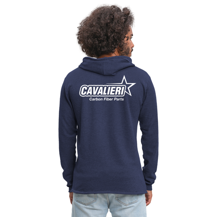 Light Unisex Sweatshirt Hoodie - Navy meliert
