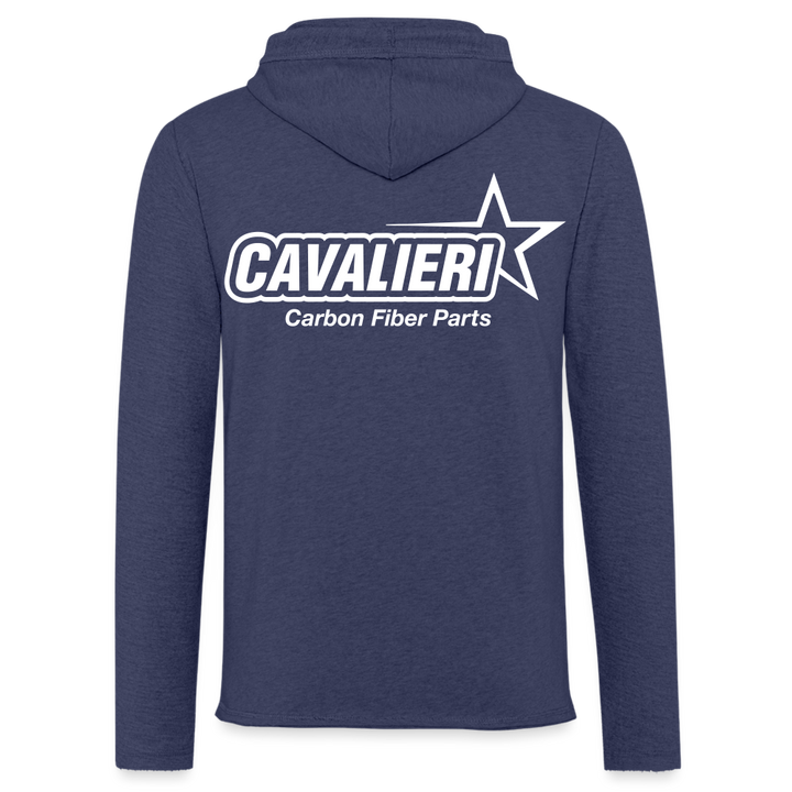 Light Unisex Sweatshirt Hoodie - Navy meliert
