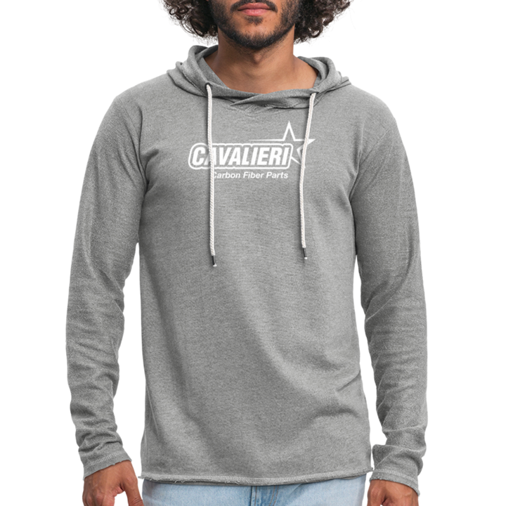 Light Unisex Sweatshirt Hoodie - Grau meliert