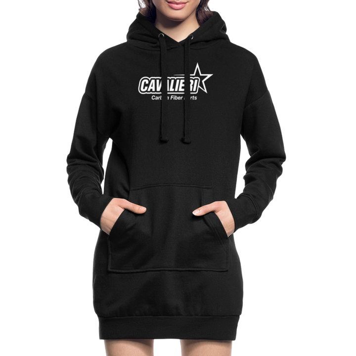 Hoodie Dress - Schwarz