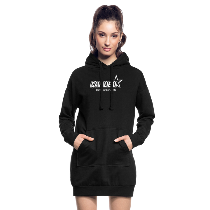 Hoodie Dress - Schwarz