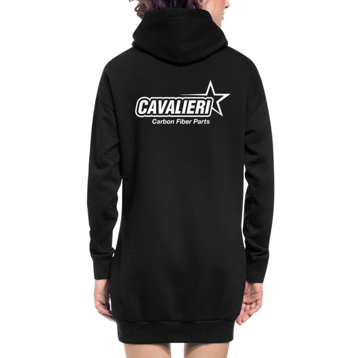 Hoodie Dress - Schwarz