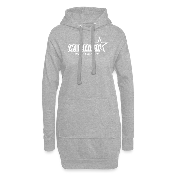 Hoodie Dress - Grau meliert