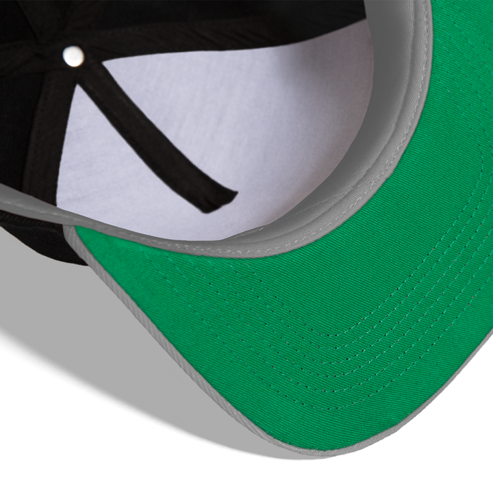 Snapback Cap - Schwarz/Grau